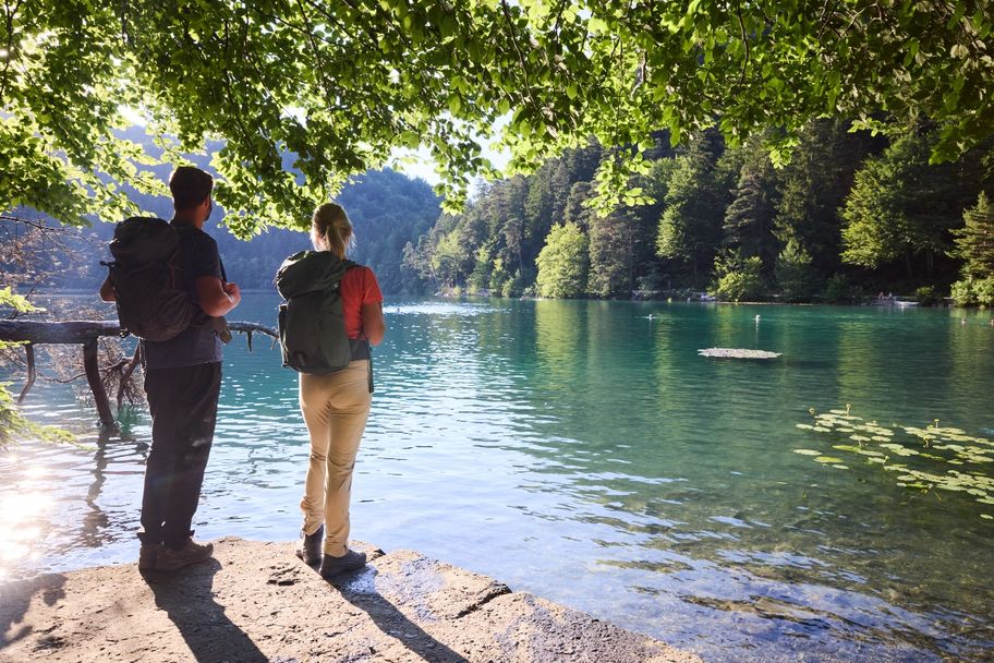 Blick auf den Weißensee
