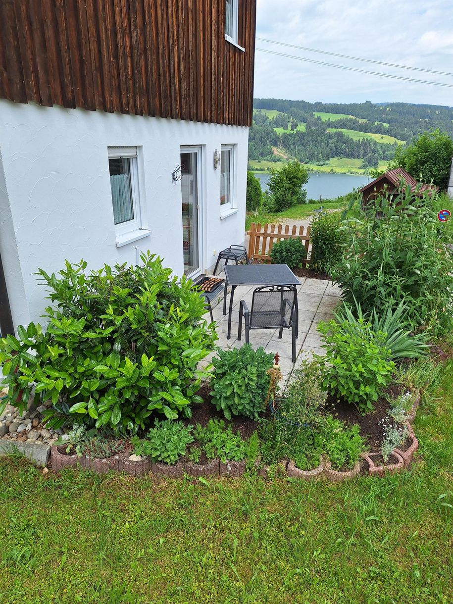 Terrasse mit Seeblick