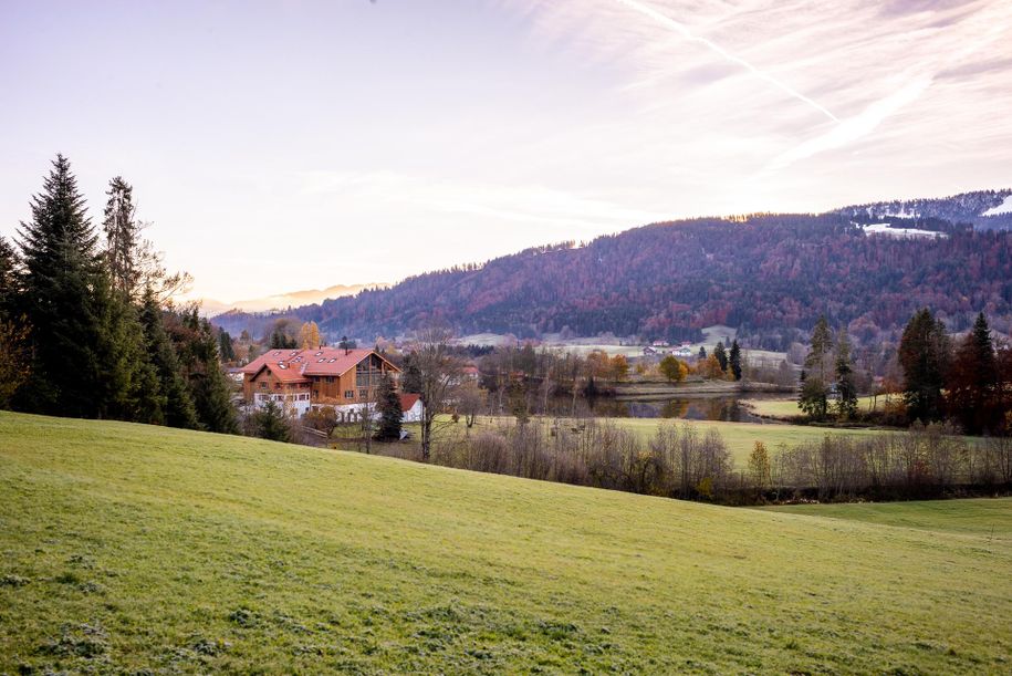 Eibele Chalets Obserstaufen im Herbst