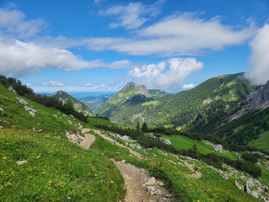 Höhenweg Füssener Jöchl zum Breitenberg
