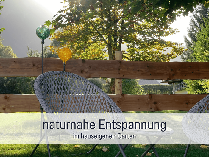 Entspannung im Garten