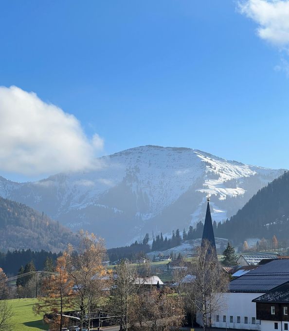 Blick vom Balkon