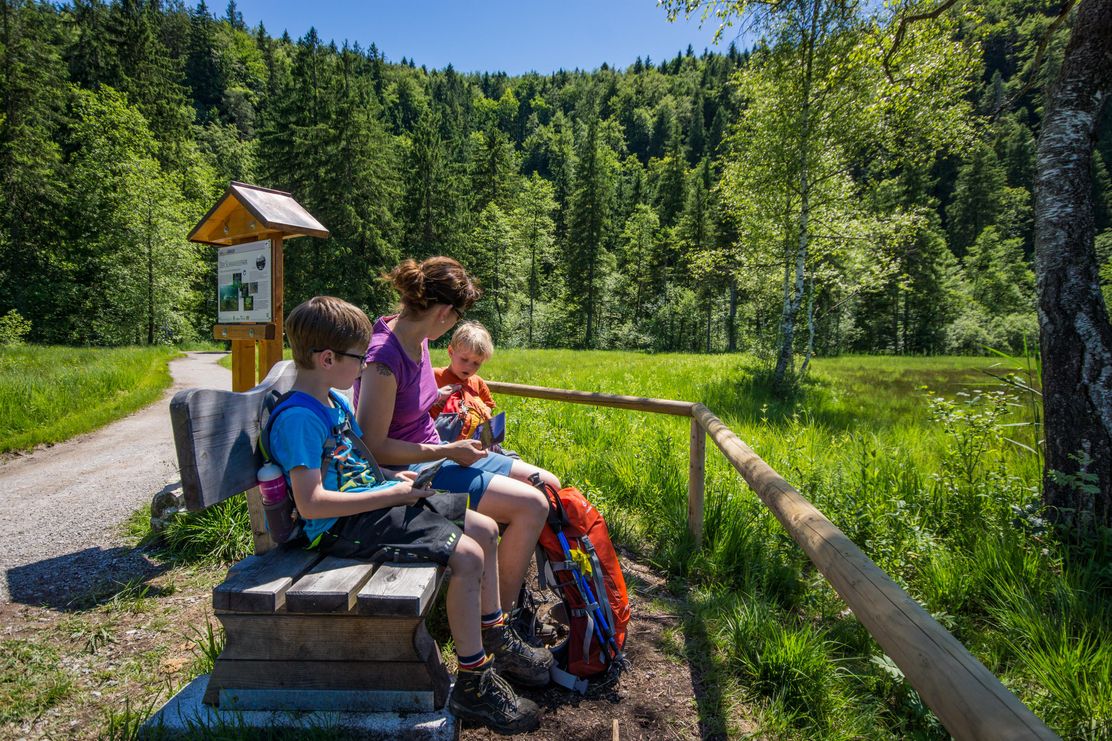 Familienwanderung Kleiner GEOgrenzGÄNGER Schwangau