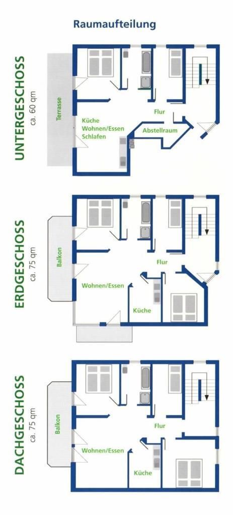 Haus Raumaufteilung