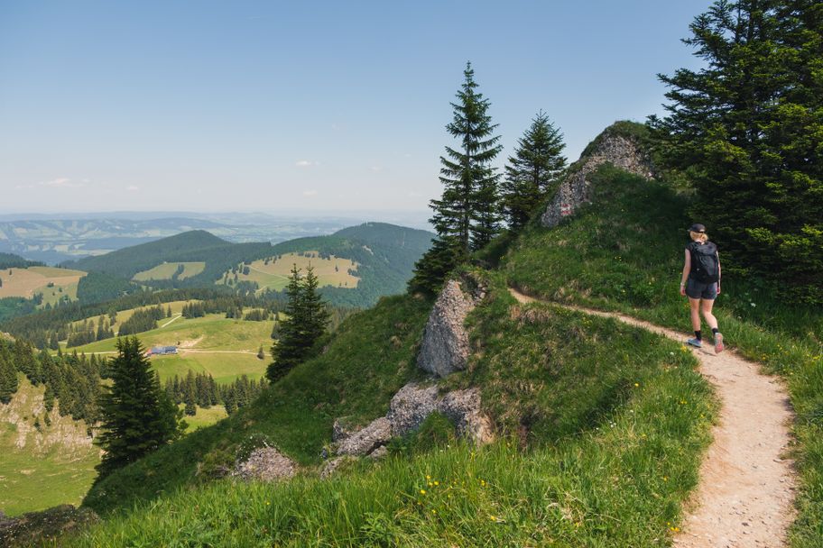 Wandern auf der Nagelfluhkette