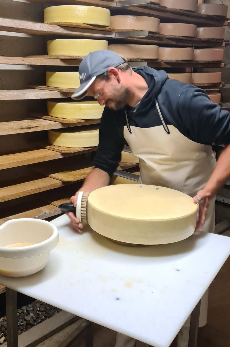 Käsekeller der Alpe Berg