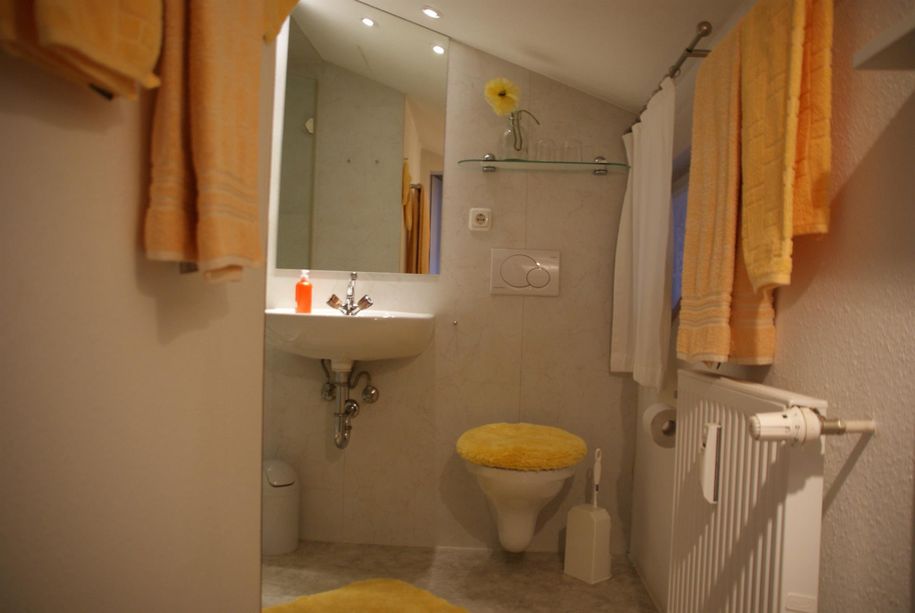 Badezimmer mit Dusche