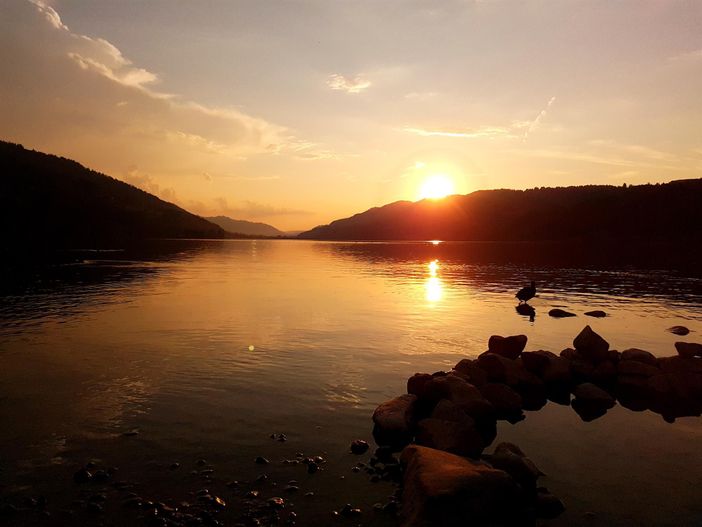 Sonnenuntergang Alpsee