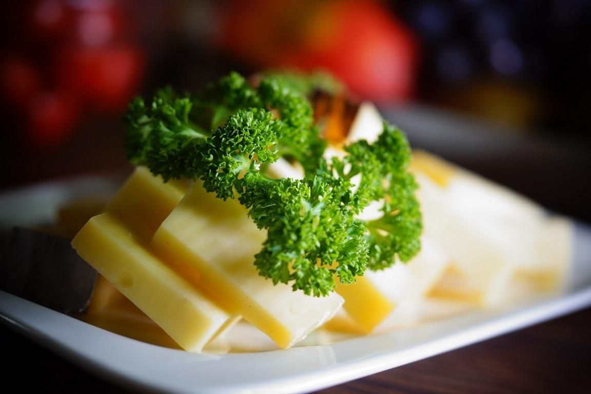 Frühstücksbuffet Käse