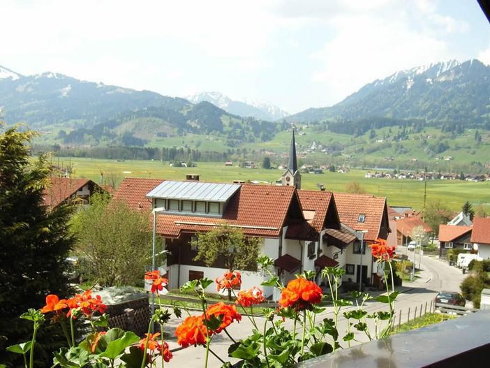 Panoramablick v Balkon