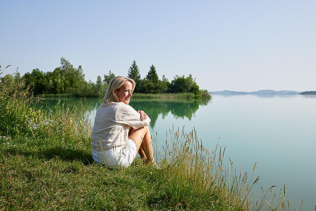 Hotellage direkt am See