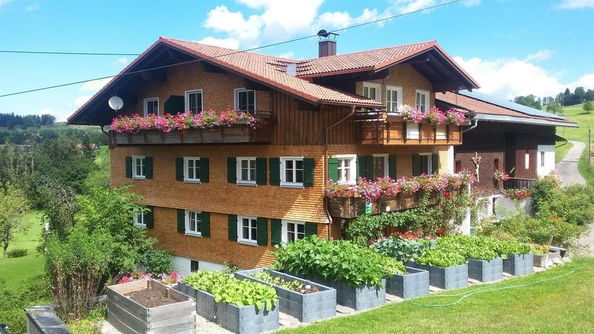 Hausbild Sommer