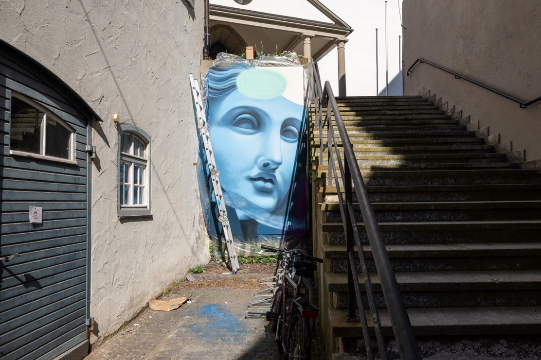 Street-Art-Gemälde in Leutkirch