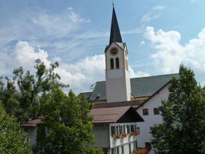 Blick vom Balkon