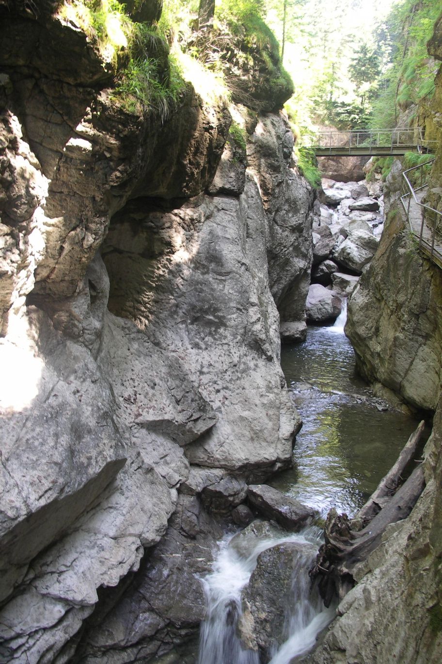 Blick in die Starzlachklamm