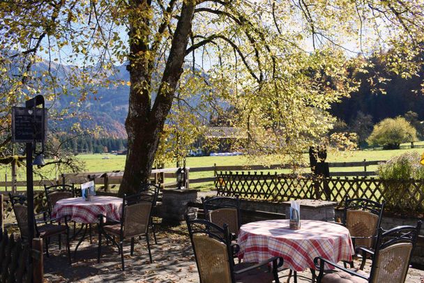 Biergärtle im Hotel Sonnenbichl