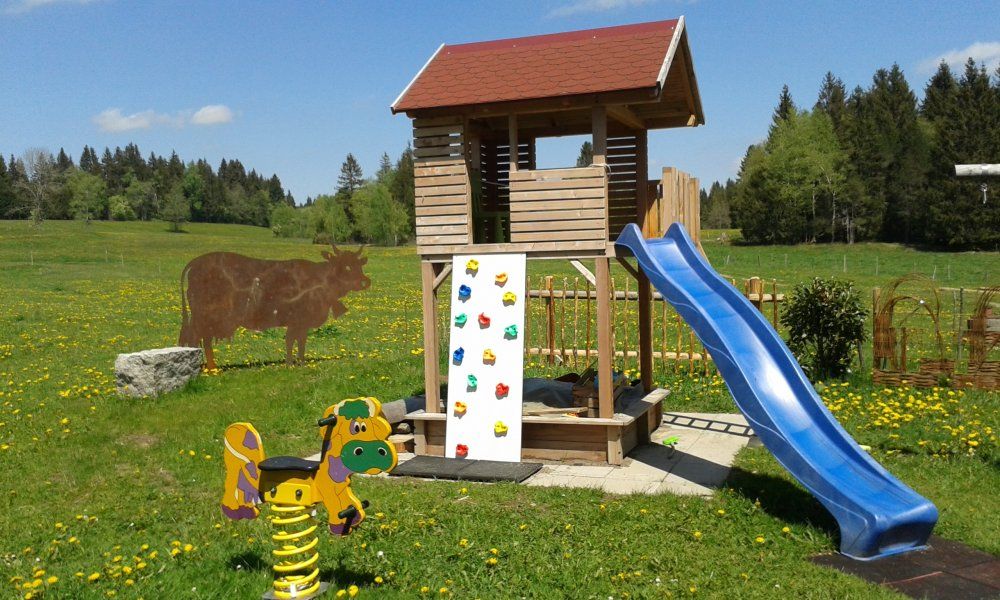 Spielen mitten in der Natur