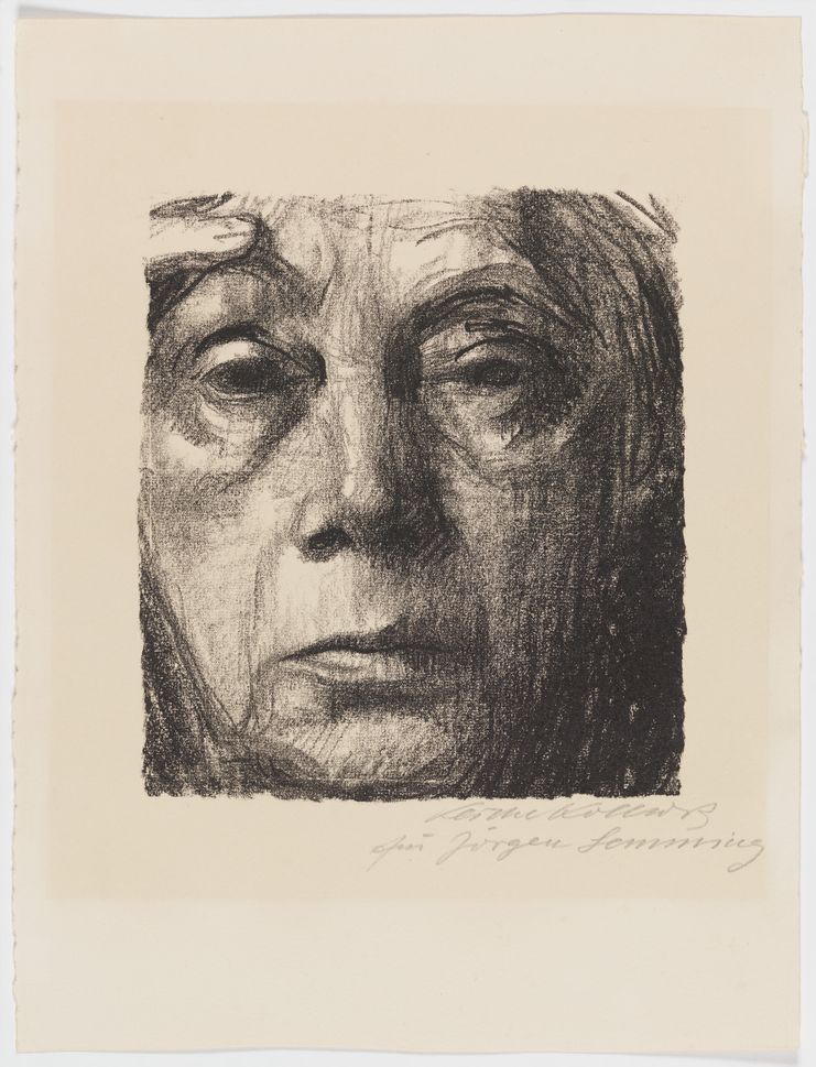 KN 263 b, VS_KOLLWITZ, SELBSTBILDNIS, 1934 small