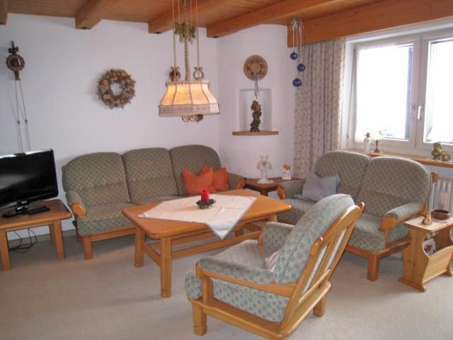 Blick ins Wohnzimmer