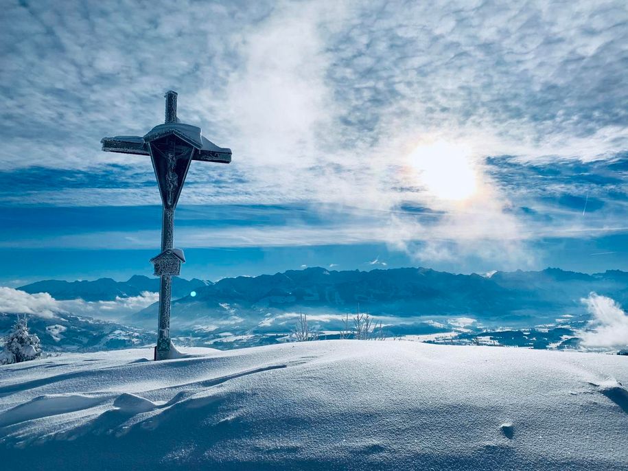 Winter am Hausberg Mittag