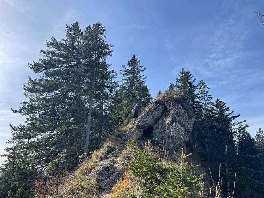 Auf dem Grat Falken - Hoch Häderich