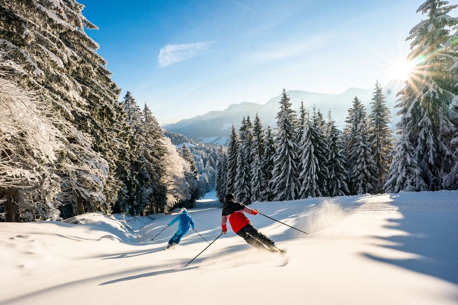 Skifahren am Imberg (c) Oberstaufen Tourismus - Moritz Sonntag