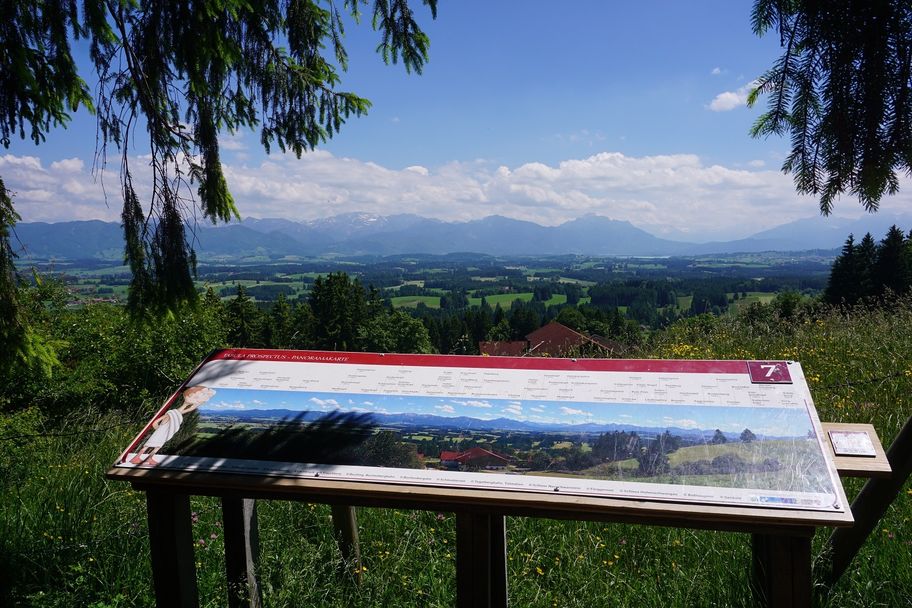 Logenplatz-Route auf dem Weg nach Lechbruck a.S.