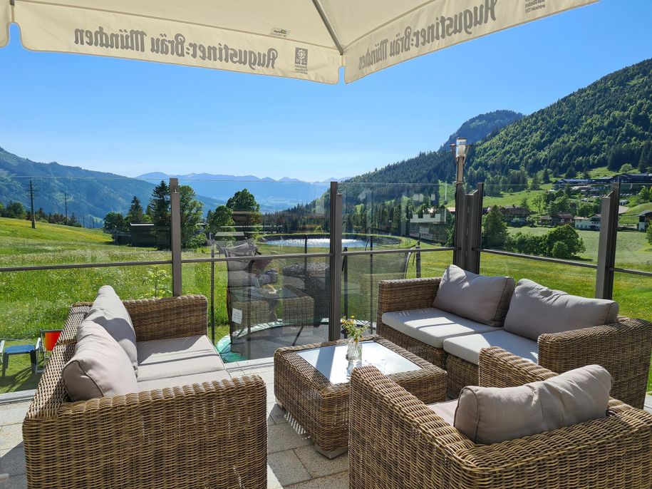 Terrasse Bergzeit Café
