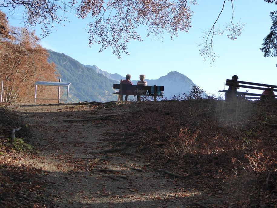 Blick in die Allgäuer Berge