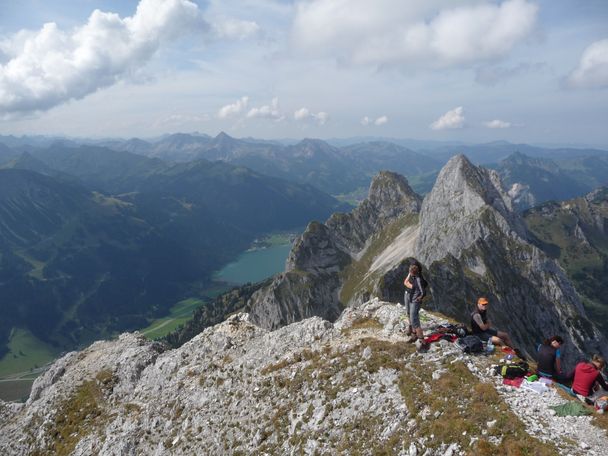 Auf dem Gipfel