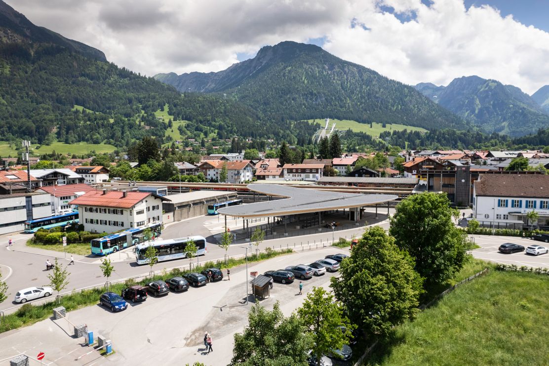 Busbahnhof/ P3 Parkplatz Oberstdorf