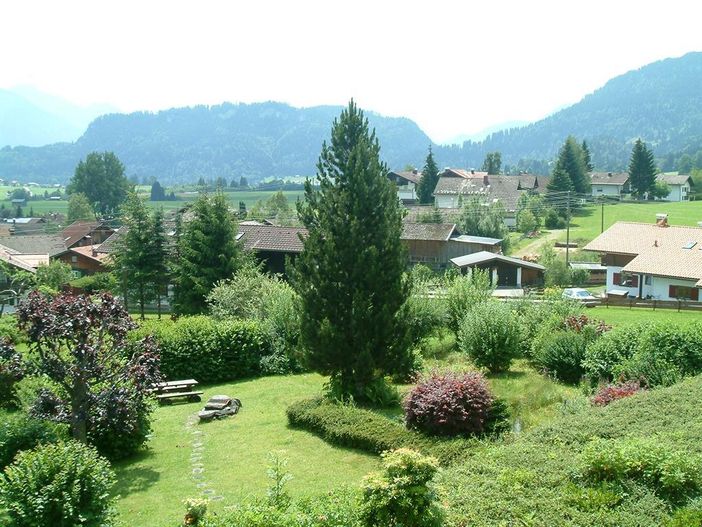 Ferienhaus Riss - Garten mit Grillplatz