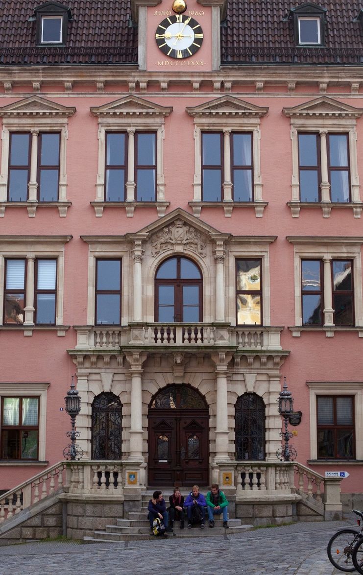 Das histtorische Rathaus in Kaufbeuren