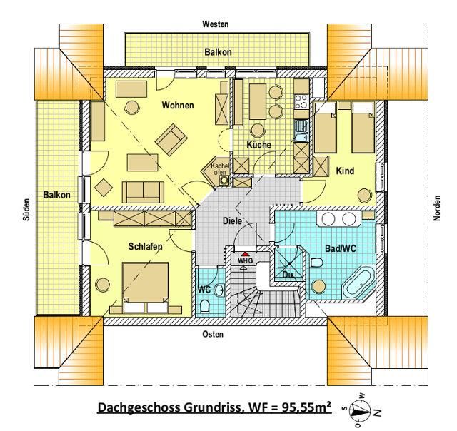 Raumaufteilung