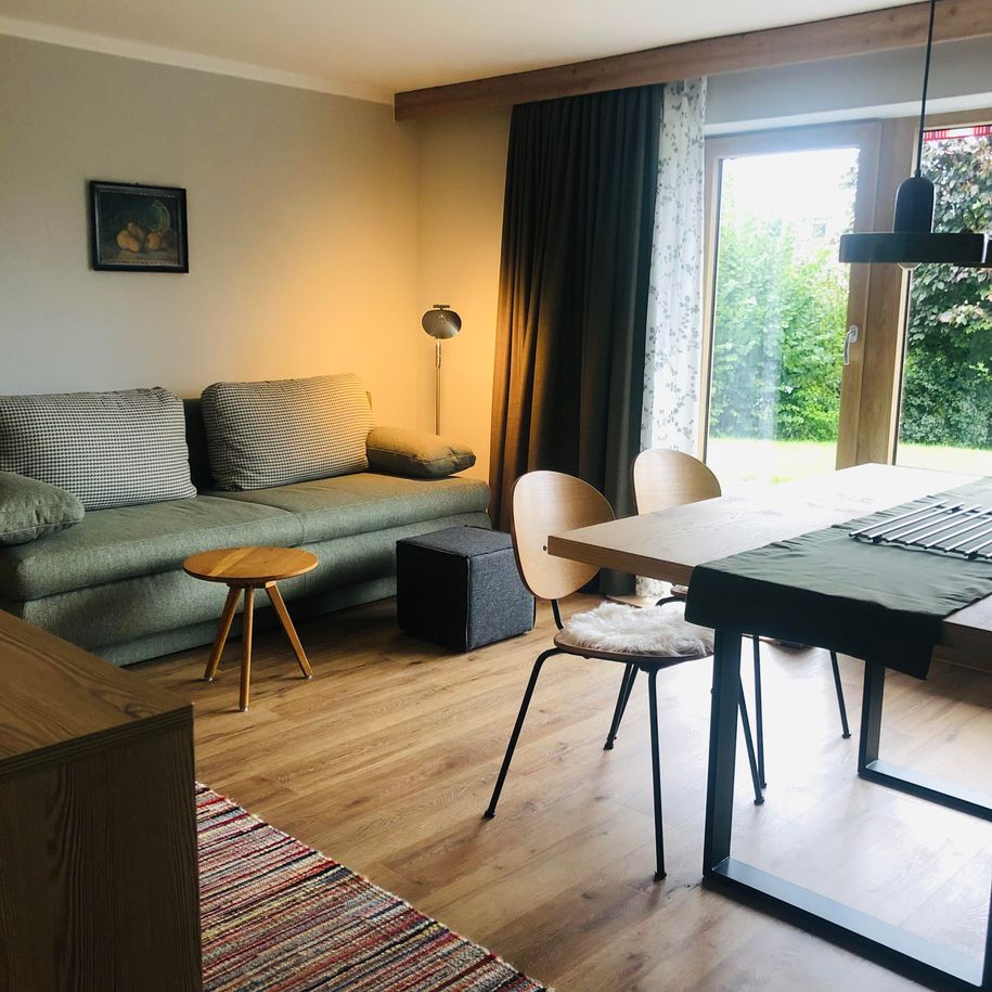 Ferienhaus Riss Gartenwhg. Wohnzi