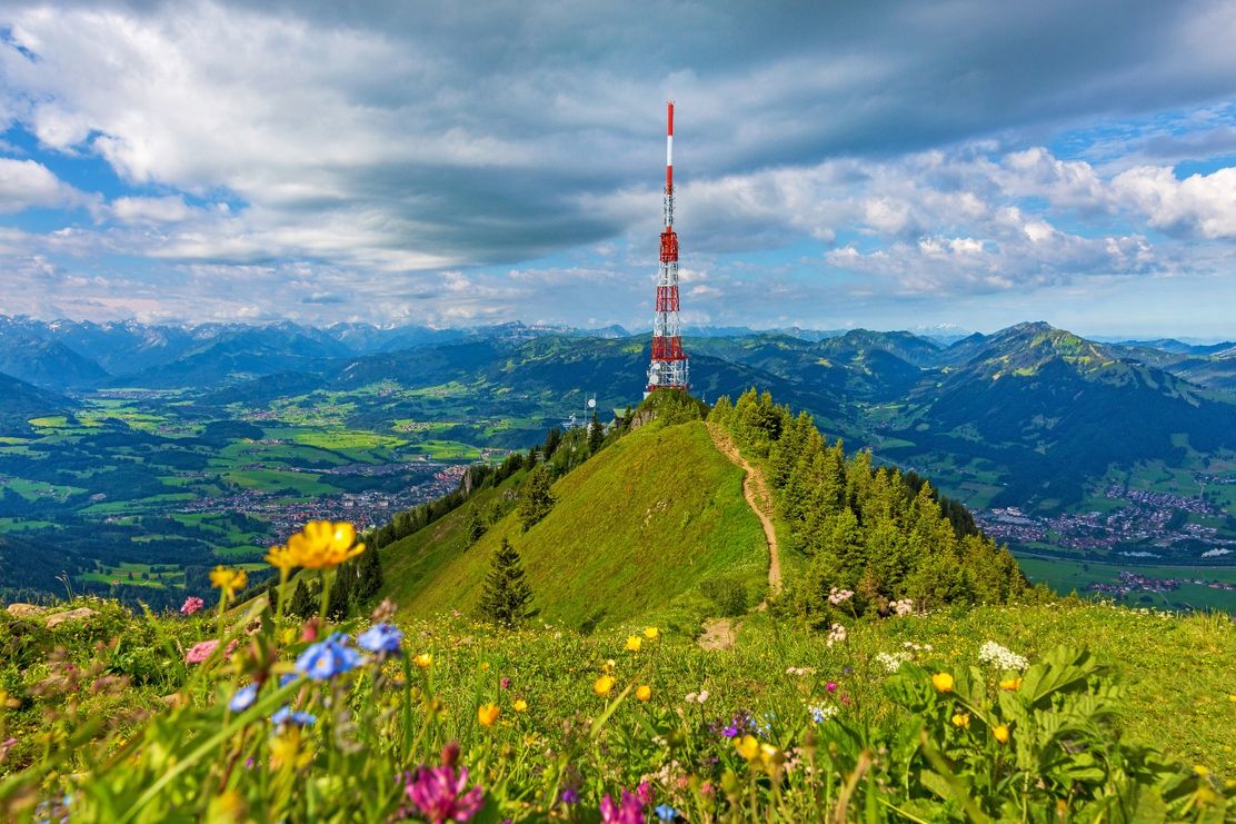 Wanderweg zum Fernsehsender