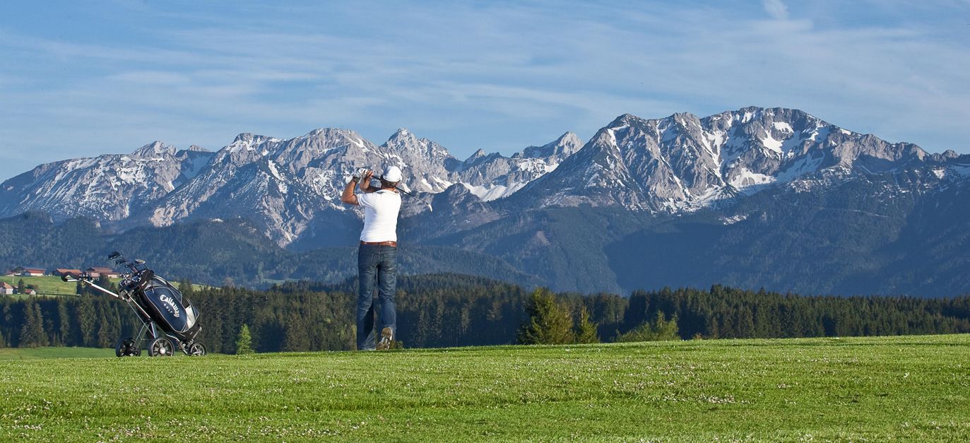 Traumlage zum Golfspielen