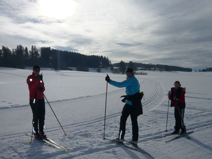 Auf dem Schwarzenbachfeld bei Immenthal