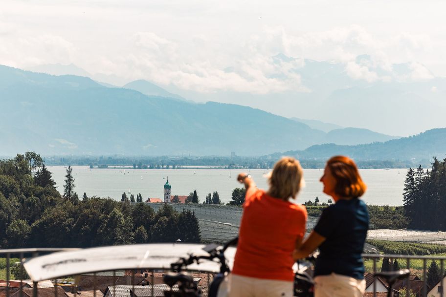 Panorama-Tafel an der Antoniuskapelle