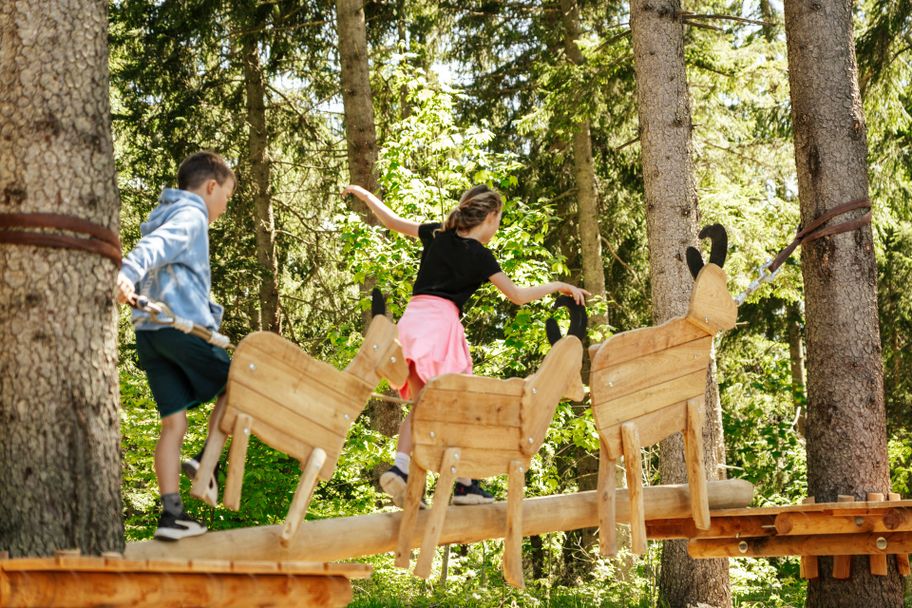 Balancieren am Gamssteig
