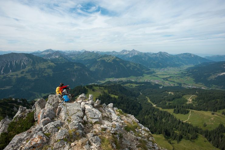 Blick ins Tannheimer Tal