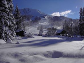 Blick von ihrer Eingangstüre