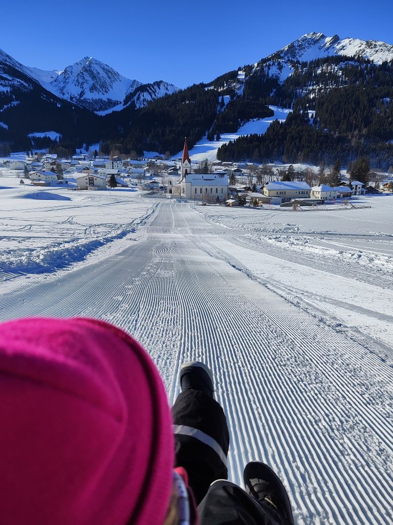 Rodelbahn im Ortsteil Wies