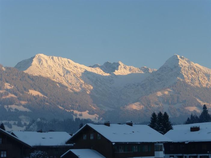 Ausblick vom Balkon