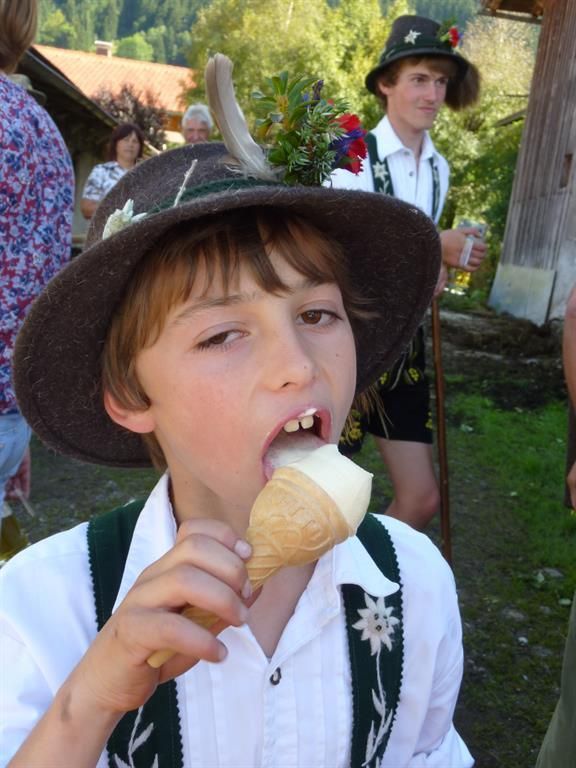 Abkühlung nach dem großen Marsch