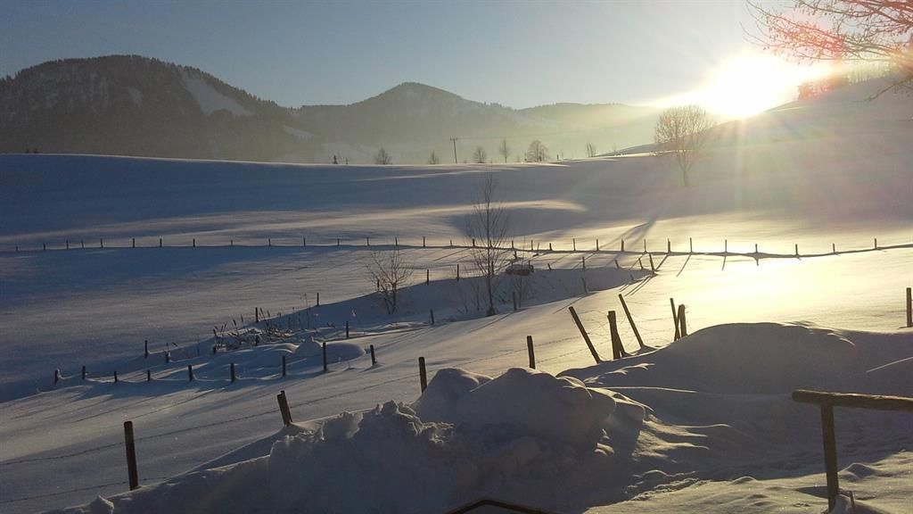 bei uns im Winter