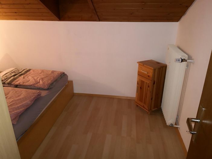 Platz für Reisebett