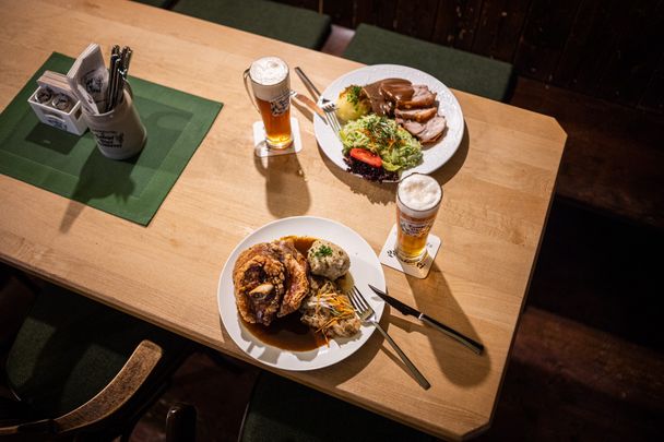 In der Dampfbierbrauerei lässt sich gemütliches Wirtshausflair genießen