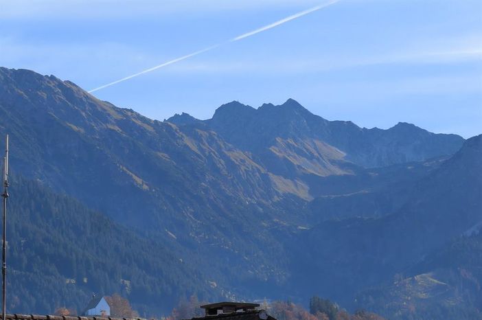 Blick vom Balkon