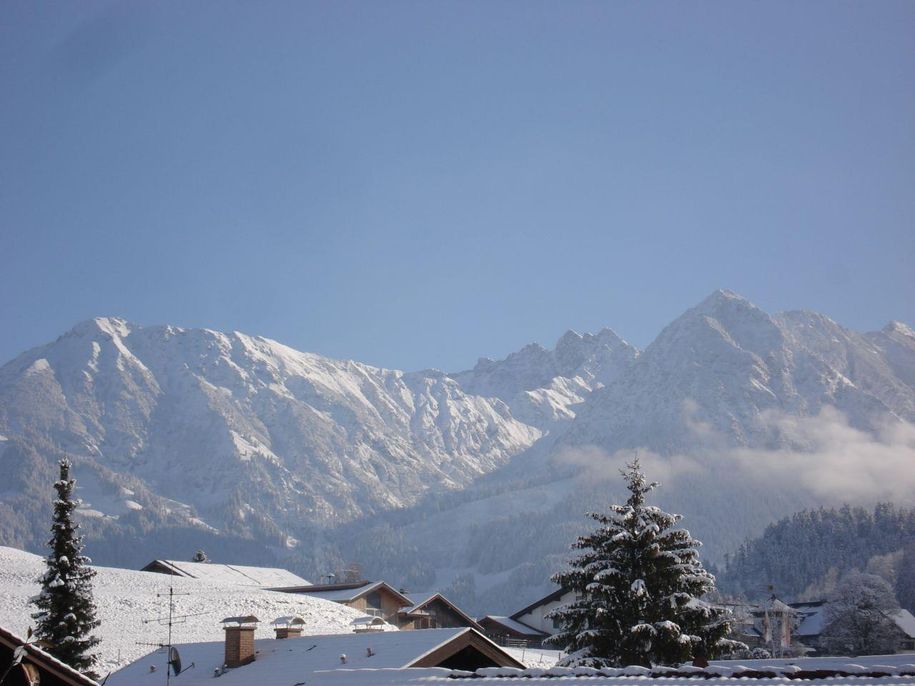 Aussicht Wohnung Nebelhorn